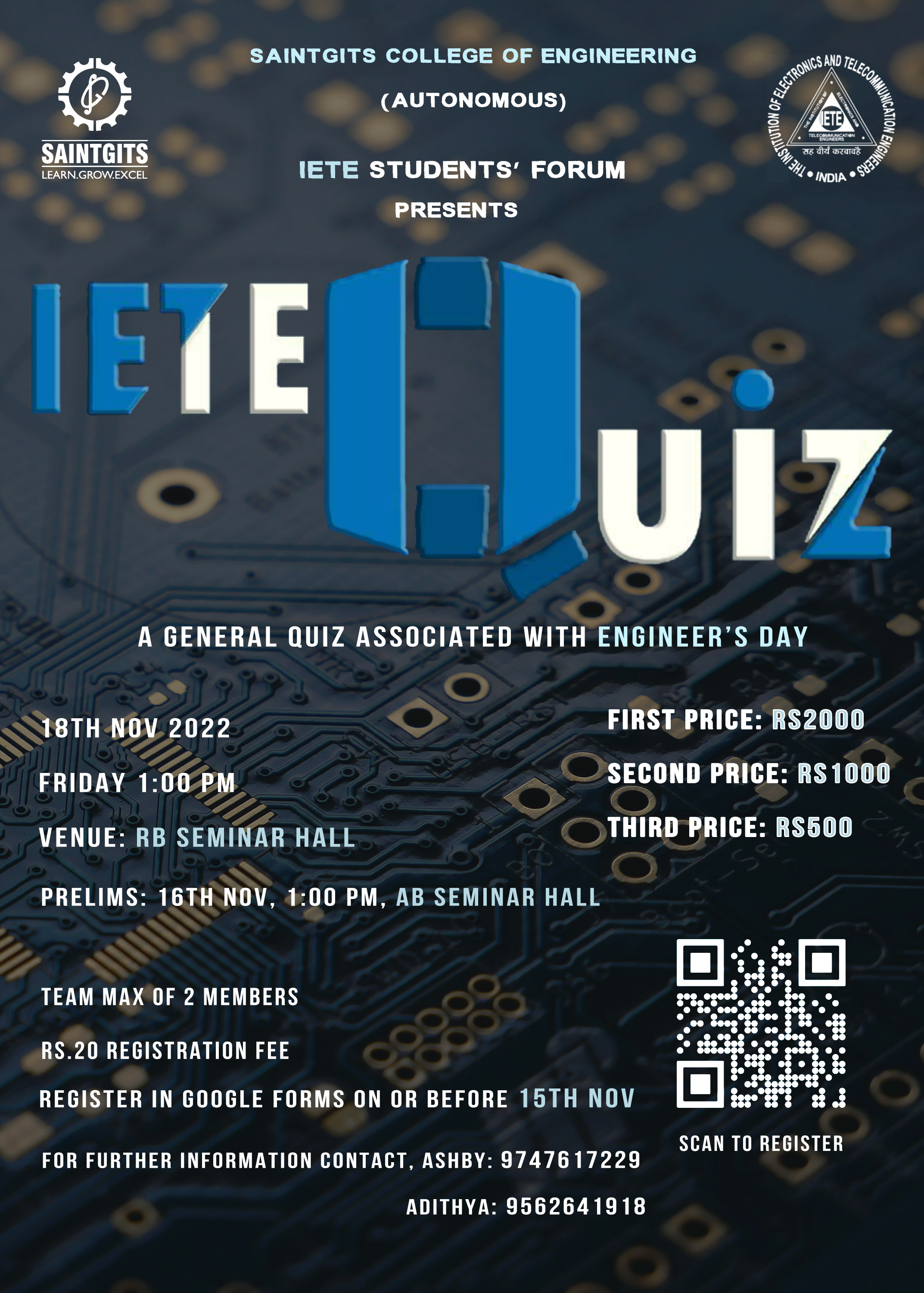 IETE event poster